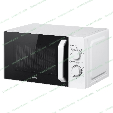 Микроволновая печь BBK 20MWS-761M/W белый, 20 л, 700 Вт, переключатели - поворотный механизм