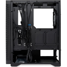 Компьютерный корпус HSPD M520, Mesh Mid Tower, черный, slide TG, 0.45 SPCC, 4x120мм ARGb ATX, mATX, mITX 160/330/184мм 2x2.5