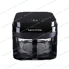 Аэрофритюрница Zigmund & Shtain ZAF-902 черный, 1400 Вт, 5.5 л, сенсор, 8 программ