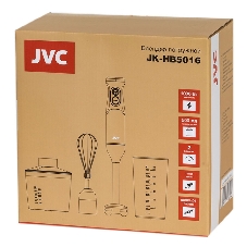 Блендер погружной JVC JK-HB5016 1000 Вт, черный/серебристый