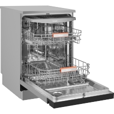 Посудомоечная машина Weissgauff DW 6038 X Inverter, нержавеющая сталь, 59.8 см, 14 компл., сушка конденсационная, 49 дБ, класс A++