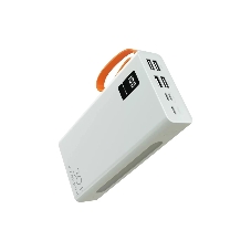 Портативный аккумулятор More choice (4620202550583) PB22-30 с кабелем 2USB 2.1A - 30000mAh белый