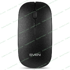 Мышь беспроводная SVEN RX-565SW темно-серый, 1600 dpi, радиоканал, USB, кнопки - 4