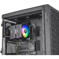 Устройство охлаждения (кулер) Thermaltake Astria 600 ARGB Soc-AM5/AM4/1151/1200/1700 черный 4-pin 26.8dB Al 265W Ret (CL-P121-CA12SW-A)