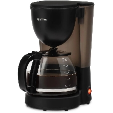 Кофеварка капельная Vitek Prive VT-8380 черный, исп. кофе - молотый, 1.25 л, 600 Вт
