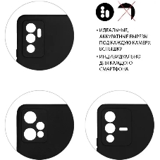 Чехол (клип-кейс) DF poCase-07, для Xiaomi Poco F4, черный df pocase-07 (black)