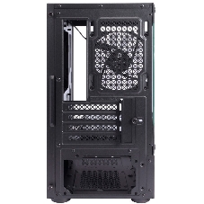 Компьютерный корпус 1STPLAYER MIKU Mi2-A черный mATX 3x120мм LED fans Mi2-A-BK-2F1R-1F1