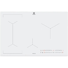 Индукционная варочная поверхность Electrolux EIV83443BW, 4 конфорки, с зоной расширения, стеклокерамика, 7200 Вт