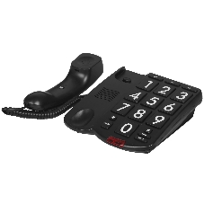 Телефон проводной Ritmix RT-520 черный