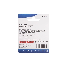 Переходник антенный Rexant 06-0031-A, штекер TV - штекер TV