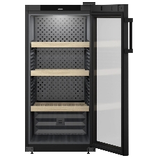 Винный шкаф Liebherr WPbl 4201-20 001 черный, 297 л, 1 отсек, 141 бут., класс E