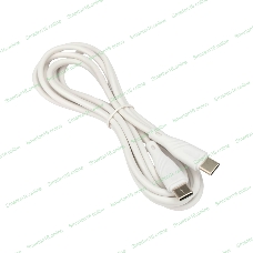Кабель USB2.0 Cablexpert CCB-USB2-CMCMO1-2MW, TypeC/TypeC, Classic 0.1, 3A, 60Вт, PD/QC3.0, медь, 2м, белый, коробка