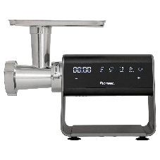 Мясорубка электрическая Pioneer MG225 черный, 3000 Вт, 3.0 кг/мин, реверс, защита от перегрузки, насадки - 4