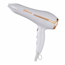 Фен SAKURA SA-4052W белый, 2400 Вт