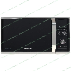 Микроволновая печь Samsung MG23K3575AS серебристый/черный, 23 л, 800 Вт, переключатели - кнопки, поворотный механизм