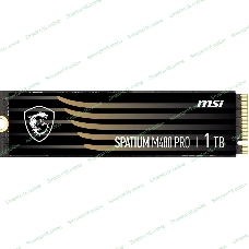 Накопитель SSD MSI SPATIUM M480 PRO, 1000Gb, M.2 2280, PCIe 4.0 x4, NVMe, R/W 7400/6000