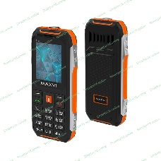 Мобильный телефон Maxvi T100 оранжевый