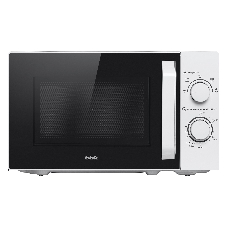 Микроволновая печь BBK 20MWS-761M/W белый, 20 л, 700 Вт, переключатели - поворотный механизм