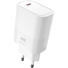 Сетевое зарядное устройство MORE CHOICE (4620202553485) NC67i СЗУ 1Type-C 3.0A PD 20W, белый Сетевое зарядное устройство MORE CHOICE (4620202553485) NC67i СЗУ 1Type-C 3.0A PD 20W, белый