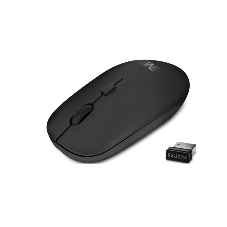 Мышь беспроводная SVEN RX-222W черный, 1800 dpi, радиоканал, Bluetooth, USB, кнопки - 4