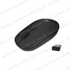 Мышь беспроводная SVEN RX-222W черный, 1800 dpi, радиоканал, Bluetooth, USB, кнопки - 4