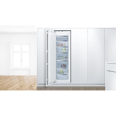 Встраиваемый морозильный шкаф Bosch GIN81AEF0U, белый, 212л, 5 ящиков