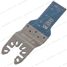 Насадка для МФИ Denzel режущая пазовая прямая, HCS, по дереву, 20 х 1,4 мм, мелкий зуб