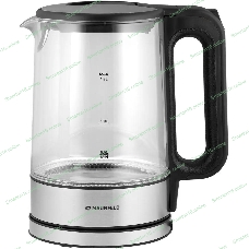 Чайник электрический Maunfeld MGK-612BK, 1.7л, стекло/металл