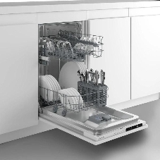 Встраиваемая посудомоечная машина Indesit DIS 1C59, белый, 44.8 см, 10 компл., 48 дБ, класс A
