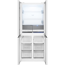 Холодильник Weissgauff WCD 450 W NoFrost Inverter белый трехкамерный 287/163л морозилка снизу, No Frost, Side by Side