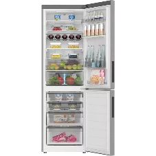 Холодильник Haier C2F636CXMVU1 нержавеющая сталь двухкамерный 256/108 л морозилка снизу, No Frost