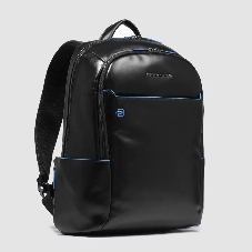 Рюкзак для ноутбука Piquadro Blue Square CA3214B2/N черный натур.кожа