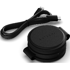 Переносное зарядное устройство Satechi Qi2 OntheGo 3-in-1 Wireless Charger, черный
