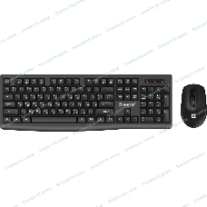Комплект клавиатура+мышь Defender C-972 беспроводной, USB, 1600 DPI, черный