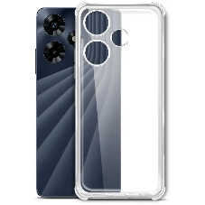 Чехол (клип-кейс) BoraSCO для Infinix Hot 30 Bumper Case прозрачный (72317)