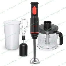 Блендер погружной Starwind SBP2300b 1000Вт красный/черный