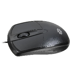 Мышь проводная Oklick 125M черный оптическая (1200dpi) USB (2but)