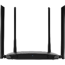 Роутер беспроводной Digma DWR-AC1201 AC1200 10/100BASE-TX черный (упак.:1шт)