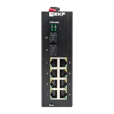 Коммутатор EKF TSX-ML2-2GX/SFP-8GT, 8×1 Гбит/с + 2×1 Гбит/с SFP, управляемый