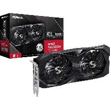 Видеокарта ASRock AMD Radeon RX 7600 Challenger OC, 8 GB GDDR6, 128 bit, 3xDisplayPort, HDMI, GPU 1770 MHz