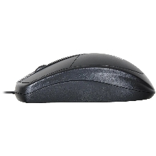 Мышь проводная Oklick 125M черный оптическая (1200dpi) USB (2but)