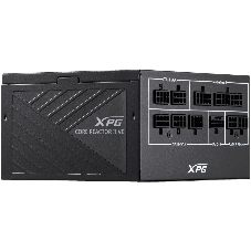 Блок питания ADATA XPG COREREACTORIIVE850G-BKCEU, 850Вт, 80 PLUS Gold, 120мм, модульный, черный