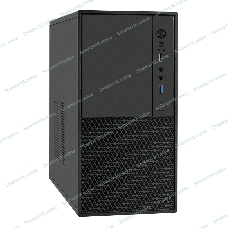 Компьютерный корпус Minitower ExeGate BAA-308MUC-AAA450 (mATX, БП AAA450 с вент. 8см, 1хUSB+1хUSB 3.0+1хTypeC, HD Audio, черный)