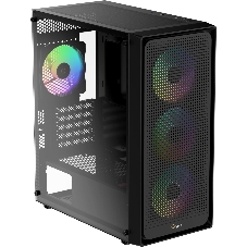 Компьютерный корпус Ocypus Gaммa C50 BK ARGb, MATX, USB 3.0*1+USB 2.0*2, FRONT 3x120мм ARGb, REAR 1x120мм ARGb