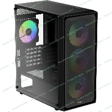 Компьютерный корпус Ocypus Gaммa C50 BK ARGb, MATX, USB 3.0*1+USB 2.0*2, FRONT 3x120мм ARGb, REAR 1x120мм ARGb