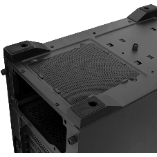 Компьютерный корпус HSPD M521, Mesh Mid Tower, черный, slide TG, 0.45 SPCC, 4x120мм ARGb ATX, mATX, mITX 160/330/184мм 2x2.5