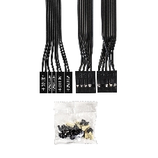 Корпус ExeGate BAA-503-UNS500, Mini-Tower, чёрный, 1 x 80/90 мм, БП 500 Вт