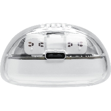 Наушники TWS JBL Tune Flex 2 призрачно-белый, вкладыши/внутриканальные (трансформер), Bluetooth, адаптивное шумоподавление
