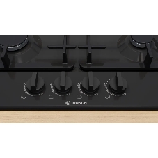 Газовая варочная панель Bosch PGP6B6K90R черный
