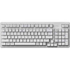 Клавиатура Logitech K868 гибридная, USB Type-A, Bluetooth, радиоканал, белый
